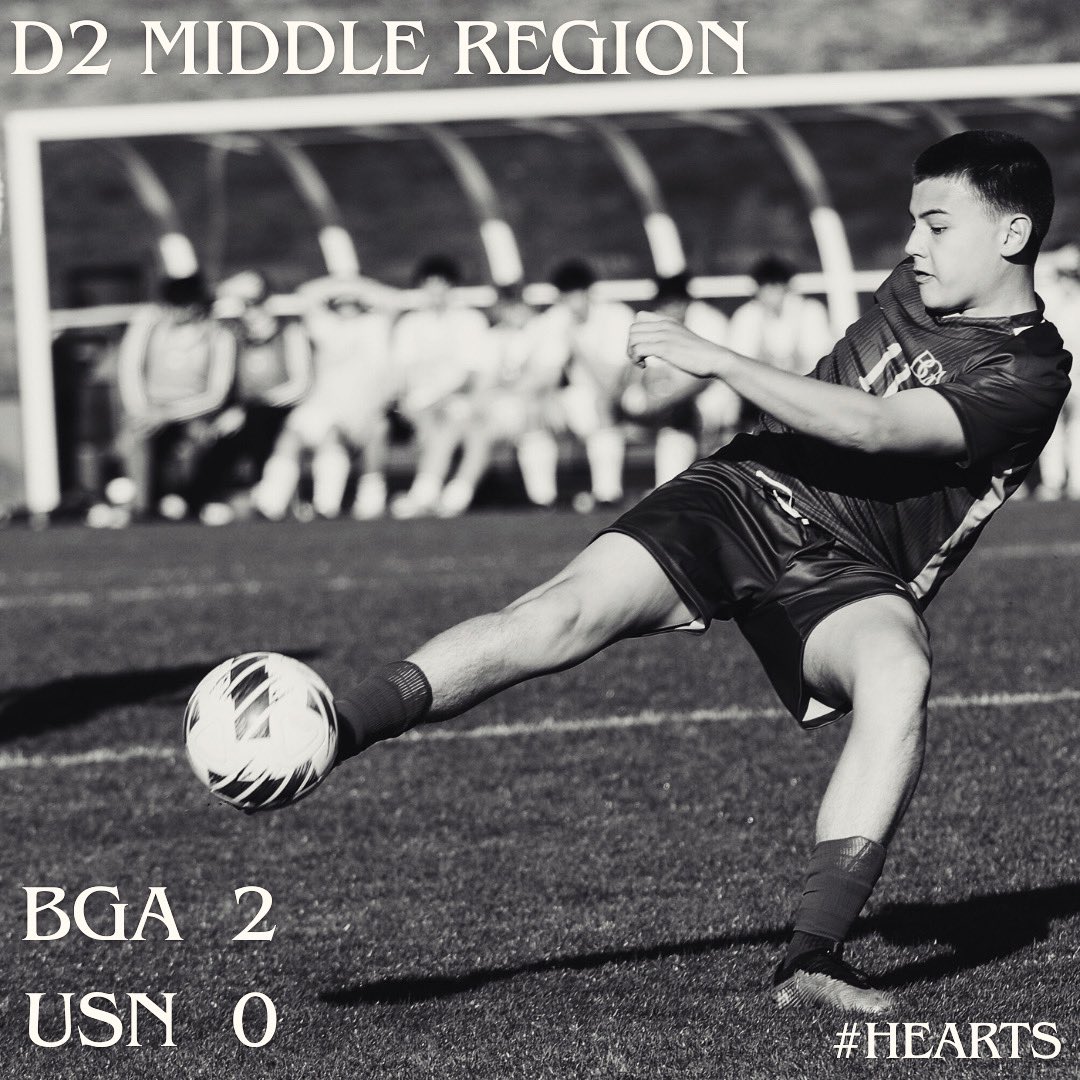 Great performance from @BGASoccer against a good USN team. BGA w/ the 2-0 win. Proud of this team’s ability to rise to the occasion in big games. Brothers locking arms for 80 minutes. Team effort. One standard. 8-2-1 on the season and 5-1 in region. #hearts #conquerandprevail