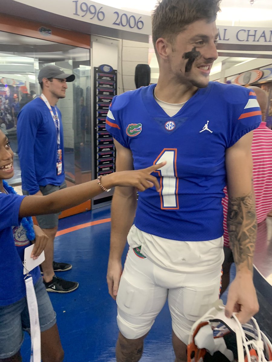 The 1 stands for 1ST ROUND!!!!!!!!! So proud of our guy!!! Slick Rick!! Pretty Ricky!!! Thank you for believing in our staff and joining us 🐊🐊. This is what it’s all about. So proud of you! The best is yet to come @S1ickSzn #GOGATORS