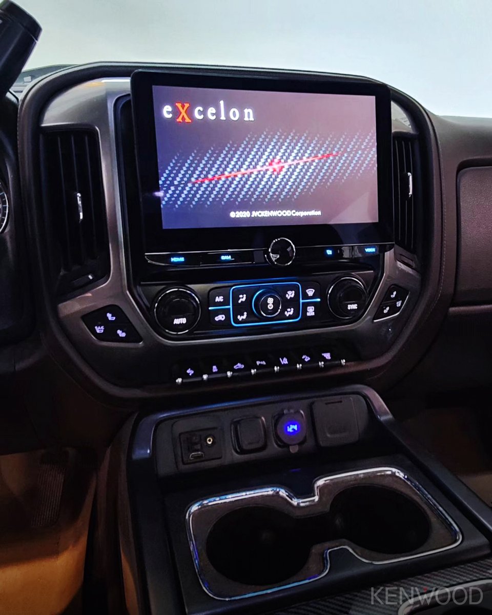 Chevy Silverado equipped with our 10.1' DMX1057XR receiver.

#KenwoodUSA
#LiveConnectedDriveConnected

#kenwood #kenwoodexcelon #excelon #kenwoodcaraudio #excelonreference #kenwoodaudio #caraudio #caraudiosystem #caraudioaddicts #caraudioshop #chevroletsilverado #chevysilverado