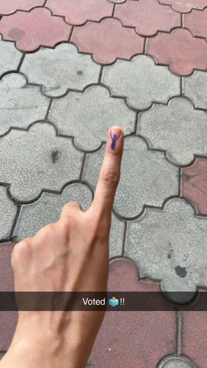 Voted!! #LokSabaElections2024