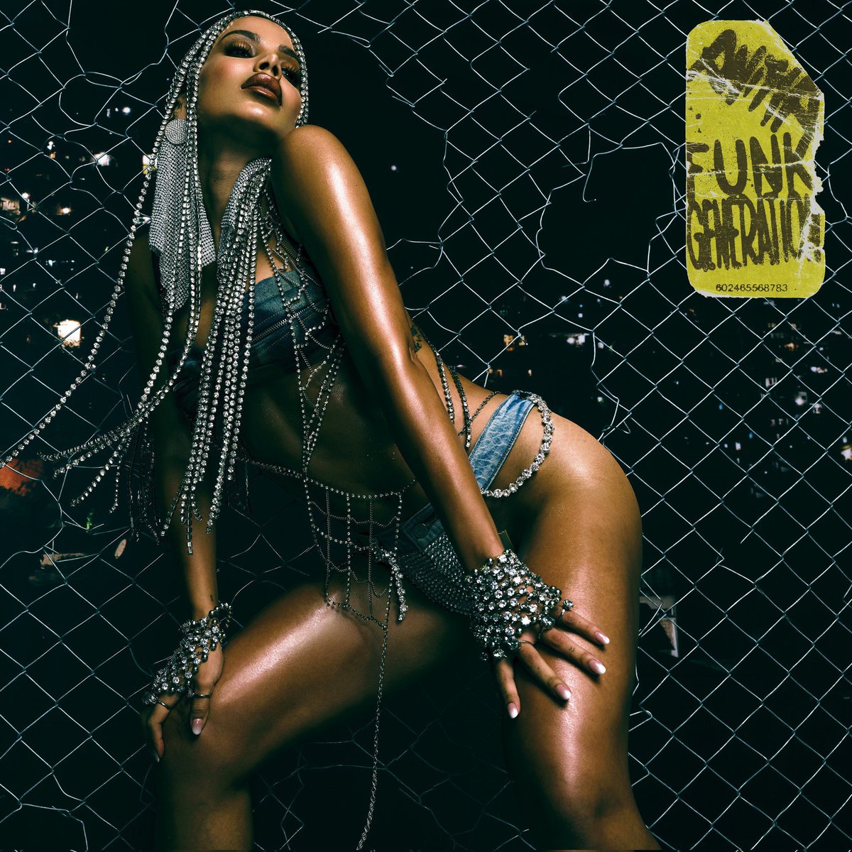 tracklist's tweet image. Anitta falou sobre o lançamento do álbum #FunkGeneration 

“Esse projeto traz nuances desse gênero musical 100% brasileiro e marca minha trajetória como pessoa e artista. O funk é parte da cultura de quem mora nas favelas brasileiras, de onde eu vim. Já foi julgado como sem valor…