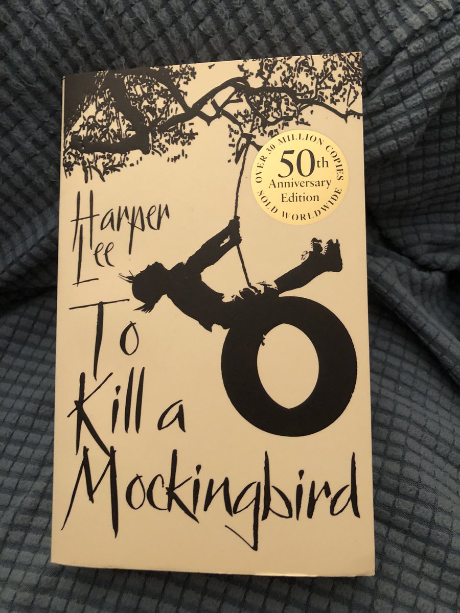 Newest read. Read it in high school for English class. Now reading it for leisure. 

#tokillamockingbird #harperlee