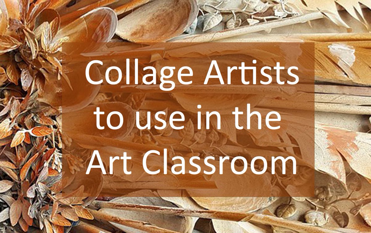 Collage artists to use in the artroom #making #creative #sculpture #art #arted theartyteacher.com/collage-artist…