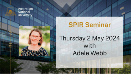 SEMINAR ALERT 🌟 The next @politicsANU seminar will feature our very own @adelehwebb. In Two Minds: The role of Ambivalence in Political Preferences and the ‘Democratic Dilemma’ Learn more: politicsir.cass.anu.edu.au/events/two-min…