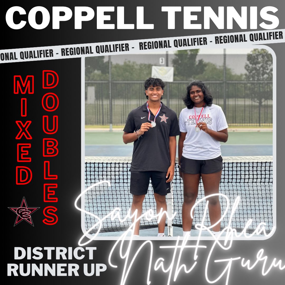 Big congrats to all of our players for competing well at the district tournament and bringing home the Girls and Boys District Championship! We can’t wait to watch our Regional Qualifiers continue their post season journey! #CFND