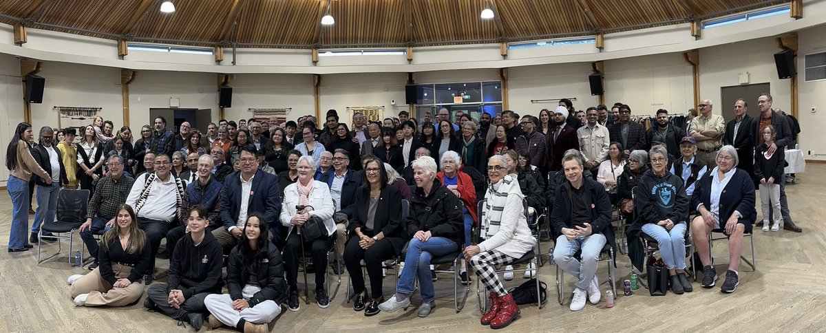 Humbled to have over 200 people join me tonight in @musqueam as I officially announced that I will be seeking the Liberal Nomination in Vancouver Quadra to run in the next Federal election. Thanks to everyone for their support. @liberal_party #CdnPoli