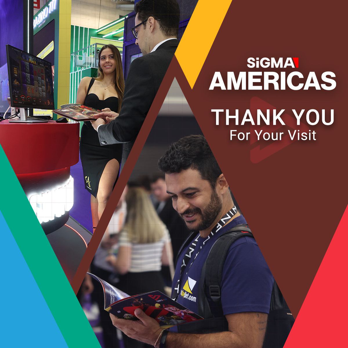 The two-day SiGMA Americas exhibition ended with huge success!
We are excited to meet a lot of new friends, and reached a lot of agreements! We can't wait to come back next year! See you all very soon!
#SimplePlay #SlotGames #FishingGames #TableGames #SiGMAAmericas #SiGMA2024