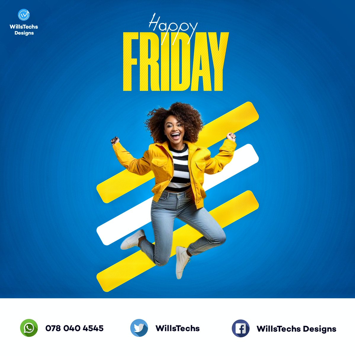 Friday is a day to finish your goals for the week. It is a day to celebrate that which you set out to accomplish at the beginning of the week.
Happy Friday 🎉🎉
Design | Print| Brand 
#StrivingTowardsPerfection 
#fridayvibes