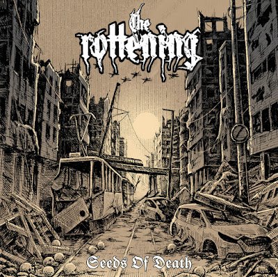 Old, dusty Swedish death metal that will open the graves of all the damned! Massacre in the morgue! Recenze/review - THE ROTTENING - Seeds of Death (2024): deadlystormzine.com/2024/04/recenz… #therottening #review #deathmetal #oldschooldeathmetal