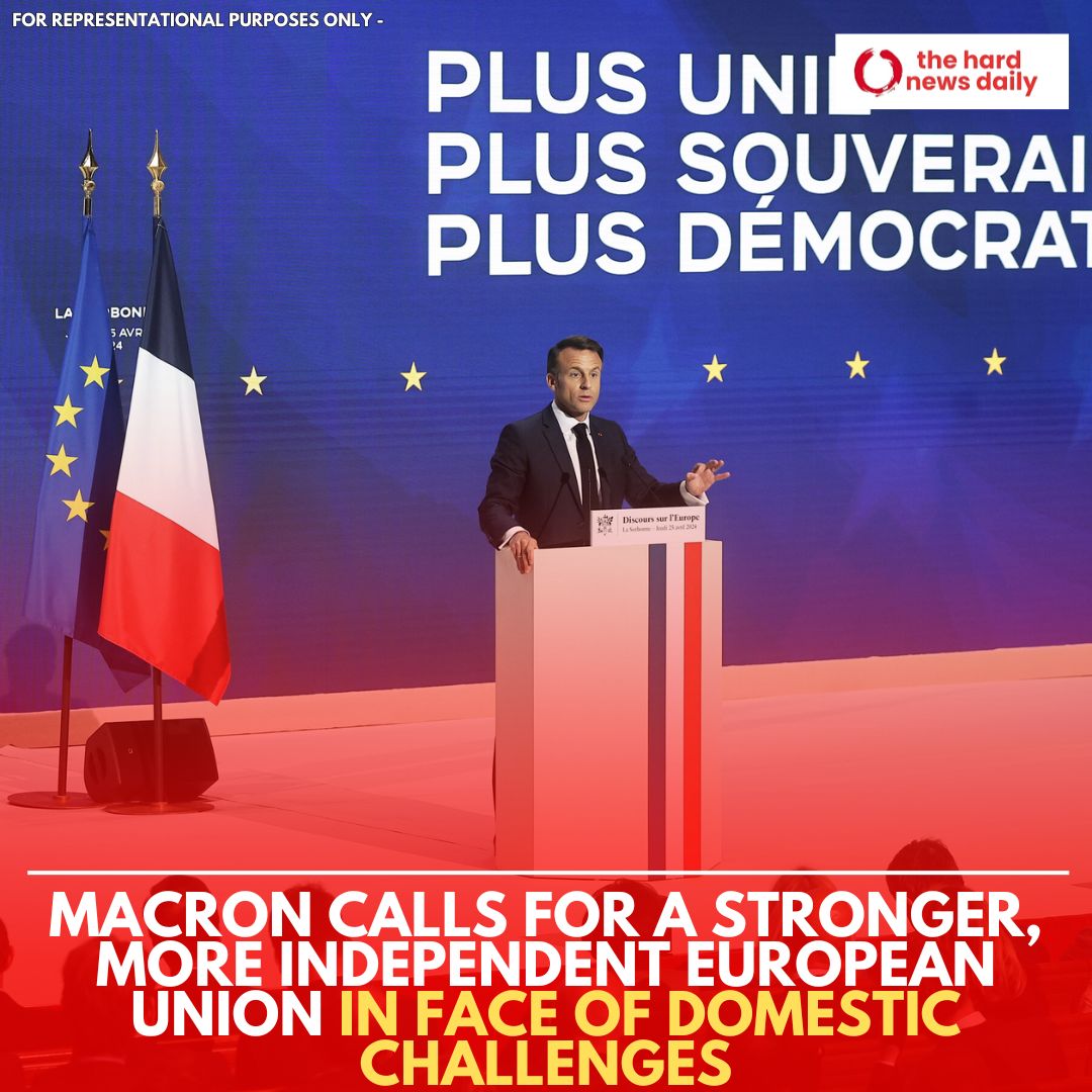 President Macron emphasizes the need for a stronger, self-sufficient Europe in his latest speech, warning 'Our Europe is mortal' amid rising far-right challenges in France.

 His push for EU independence highlights urgent continental concerns. 

#Macron #EUReform #EuropeanUnion