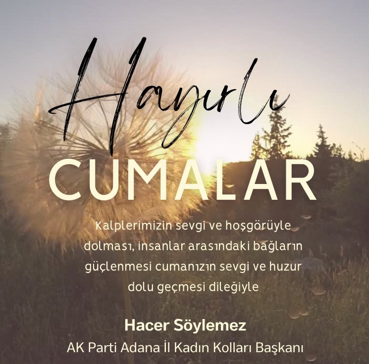 Hayırlı Cumalar…