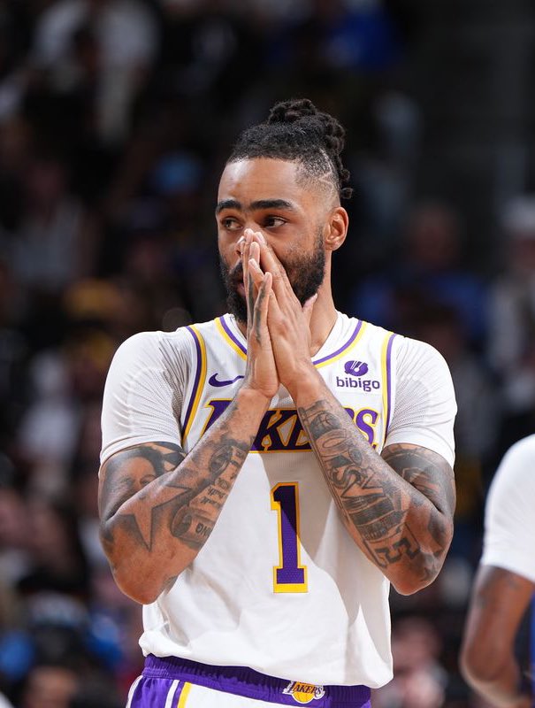 TheHoopCentral's tweet image. D&apos;Angelo Russell:

0 Points
0/6 FGM
0/5 3PM