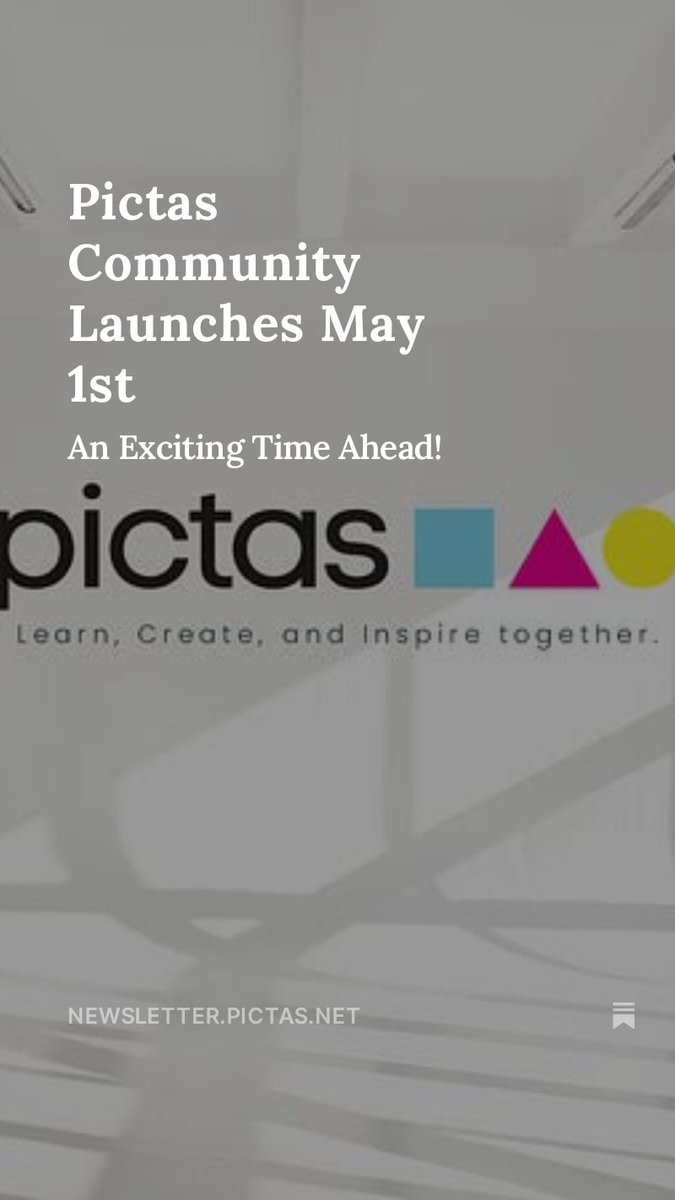 Looking for creatives to join our Pictas Community. 

community.pictas.net/landing-page

#pictas #pictasart #pictascollective #creativityfound #creativecommunity #PictasLaunch
#pictascommunity
#pictas2024