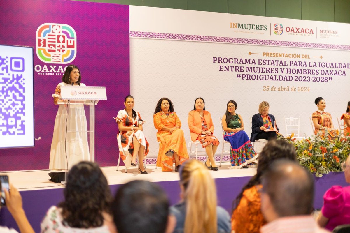 Continúa la transversalidad con perspectiva de género en #Oaxaca. Presentaron los objetivos de Proigualdad 2023-2028.

facebook.com/10004074985284…

@SM_GobOax @anahisarmientop