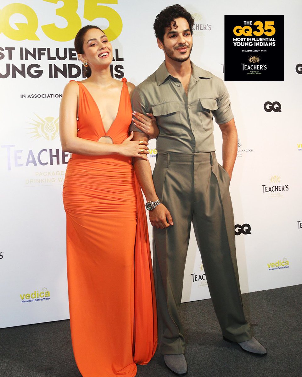 Family ties: #MiraRajputKapoor and #IshaanKhatter at GQ's Most Influential Young Indians

#GQPowerList2024 #GQIndia