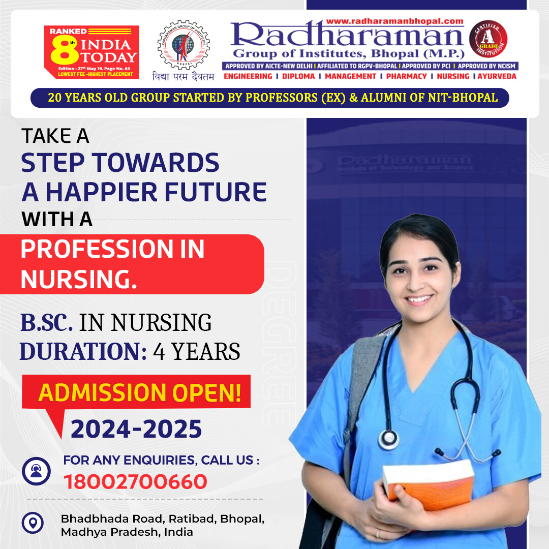 Join our B.Sc. Nursing program and pave your path to success.
Admissions are now open for the batch 2024-2025.
Apply now:

#mechanicalengineering #engineeringprograms #careeropportunities #highpayingjobs #educationforsuccess #rgibhopal #careeroptions #btech