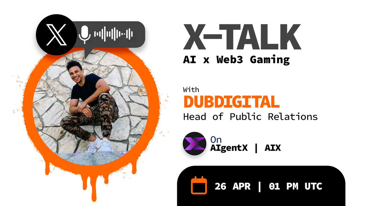 Ready to dive into the future? @duubdigital and other experts are talking AI x Web3 gaming in today's space! 🎮 

🤖 Learn how artificial intelligence is reshaping the landscape of decentralized gaming. 

Join us for this enlightening discussion! 

#AI #Web3 #GamingFi