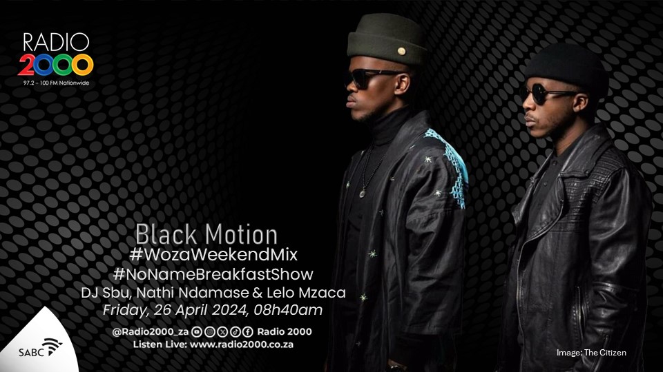 #NoNameBreakfastShow | We hang out with Black Motion 🔥🔥🔥

#IamListeningToRadio2000 #Radio2000 @djsbu @LeloMzaca @nathi_ndamase