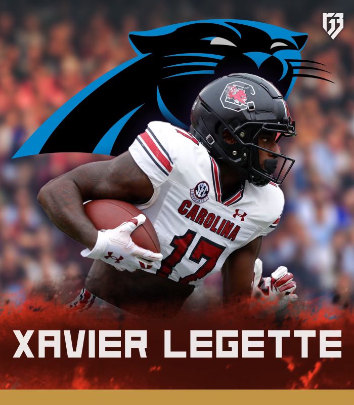 Don’t let Xavier Legette’s nice southern accent fool you, he’s an absolute savage on the field. Averaged over 100 yards per game last year. Bryce Young just got himself a Stallion who will carry his 5 yard slants 60 yards to the house. Enjoy the ride Panther fans #KeepPounding