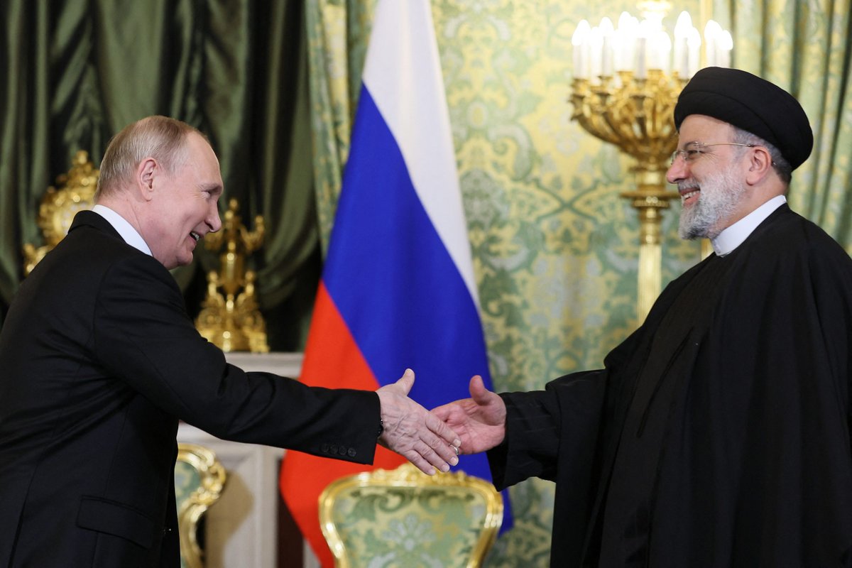 🚨🇷🇺🇮🇷 RUSSIA & IRAN have signed an agreement to strengthen SECURITY COOPERATION.