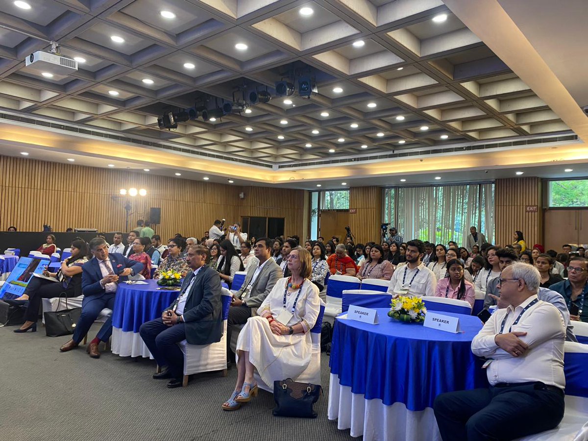 It's a full house at the #7thGenderEqualitySummit & we're all set to begin critical discussions on this years theme Inclusive Horizons: Integrating Gender Equality across SDGs at India International Centre. Let's accelerate our journey towards #GenderInclusion! #Act4GenderImpact