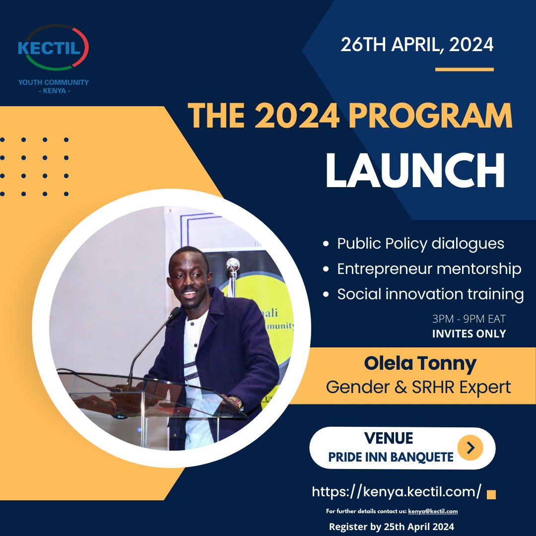 What is the role of youth mentorship? I am glad to be speaking today @KectilKenya The Kectil Program initiative of The Malmar Knowles Family Foundation @kectil on Entrepreneurship and the Critical Role of Youth Mentorship at the 2024 Program dinner Launch #KectilKenya