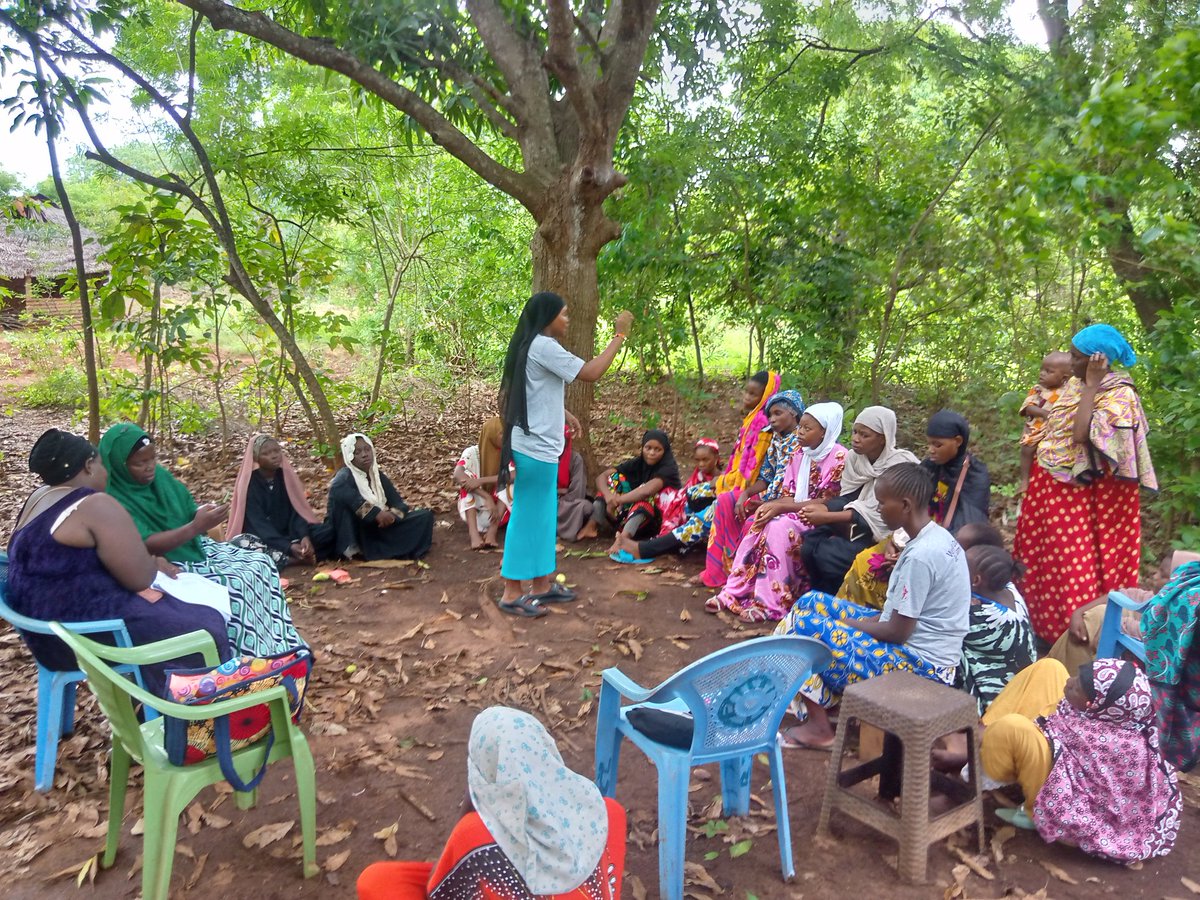 Community dialogues and forums for girls' conversation are held in Kwale County's wards and villages to encourage public engagement. #sheleads #niponisikike #citizenparticipation