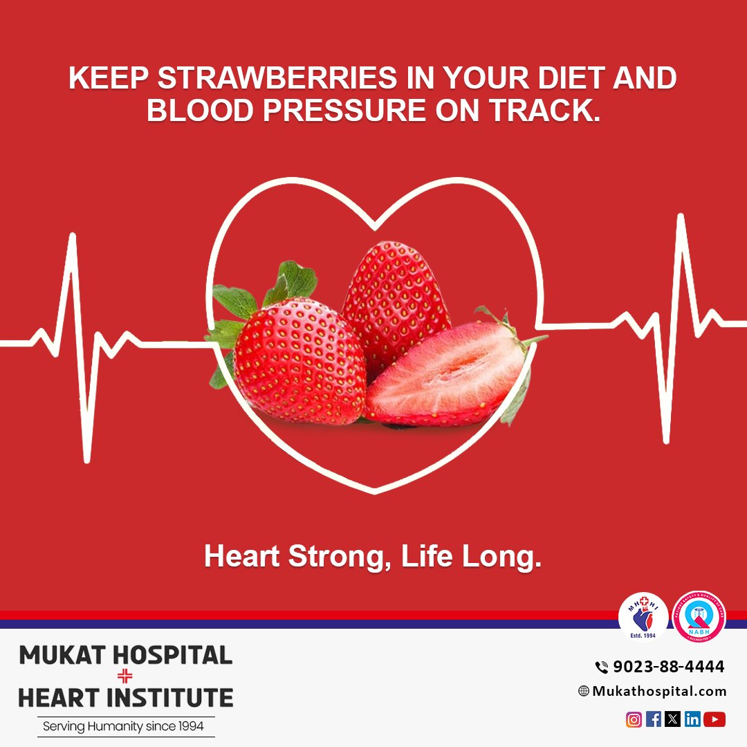 'Nourish your heart, fuel your life. 🌱💓 Enjoying healthy foods isn't just about taste, it's about giving your heart the love it deserves. #HeartHealthy #NutritionGoals'

#healthyheart #heart #heartcare #heartcaretips #healthylife #healthylifestyle #chandigarh #MukatHospital