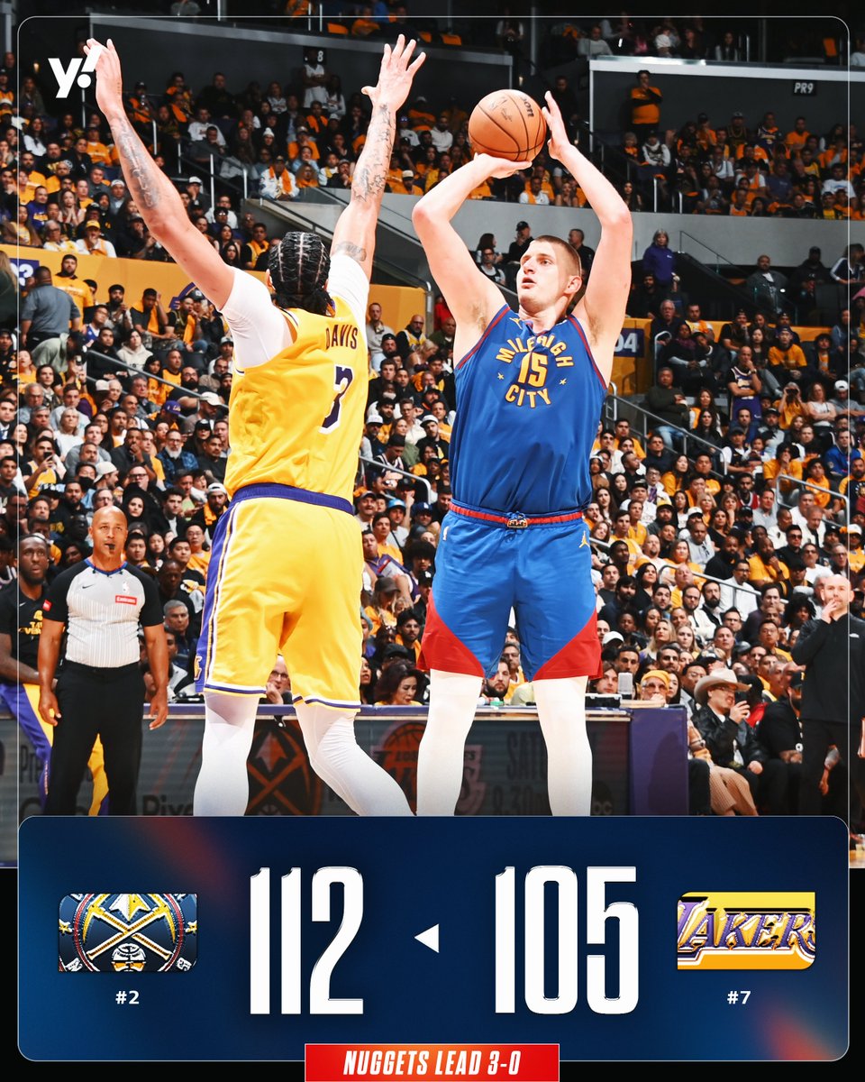 Back-to-back Denver sweeps on the way? 👀