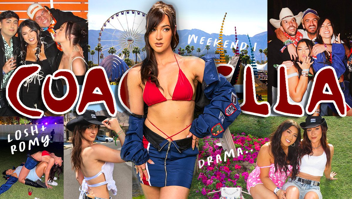coachella vlog weekend 1 going up in the morning hehehe