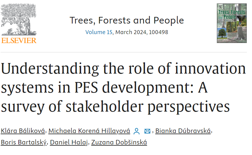 DepartmentofFo2's tweet photo. Check out our new publication focused on identifying the prerequisites of the innovation systems to support payments for ecosystem services in #Slovakia!
https://t.co/eFBcsT6pYh

w/ @ElsevierConnect @HalajDaniel et al.

#forests #forestry #Innovations #research #academia https://t.co/2J2spDzTAD
