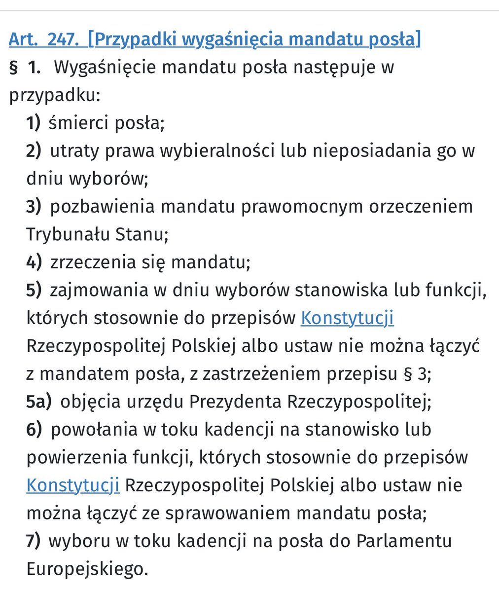 Widzę, że pojawia się cały nurt ekspercki, który mówi, że lokomotywy pociągną listy i zostaną w sejmie. Konkretnie to na lodzie zostaną, bo wybór do PE wygasza mandat. Co 5 lat to samo