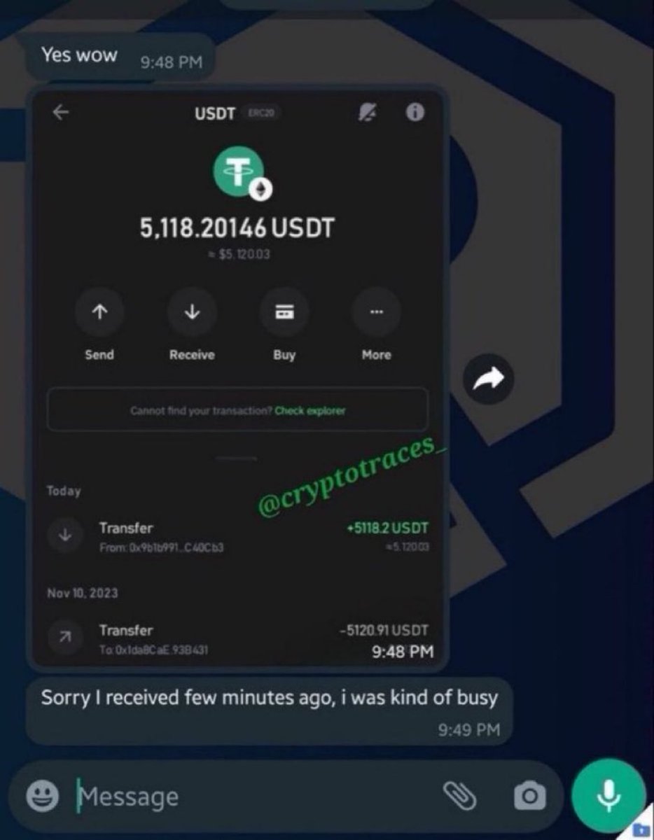 mrsecured's tweet image. If you're still experiencing these issues:

1. Difficulties with #coinappcrypto and #Nicheswap
2. Compromised wallet
3. Frozen funds on #ExMarkets
4. Accidental fund transfers to the wrong address

Don't hesitate to reach out for assistance. #xstocktrade #nft #matadvpro #commaex