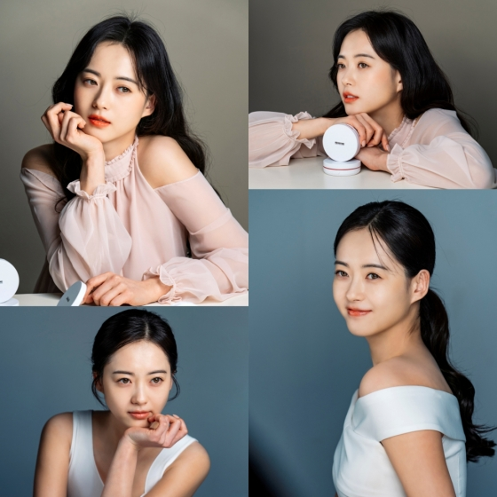 #GoAra dazzles in behind-the-scenes stills from a cosmetics advertisement shoot, released by her agency.

#GoAhRa #고아라