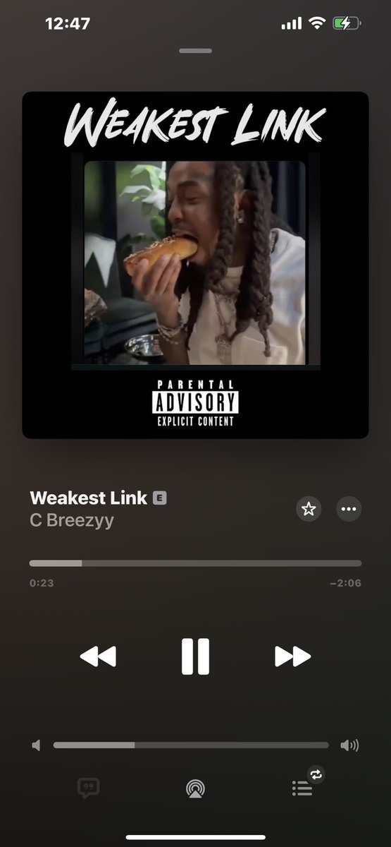 Whoever put this on Apple Music , thank you 😅 ! hope you don’t get sued tho 😅 

#chrisbrown #weakestlink