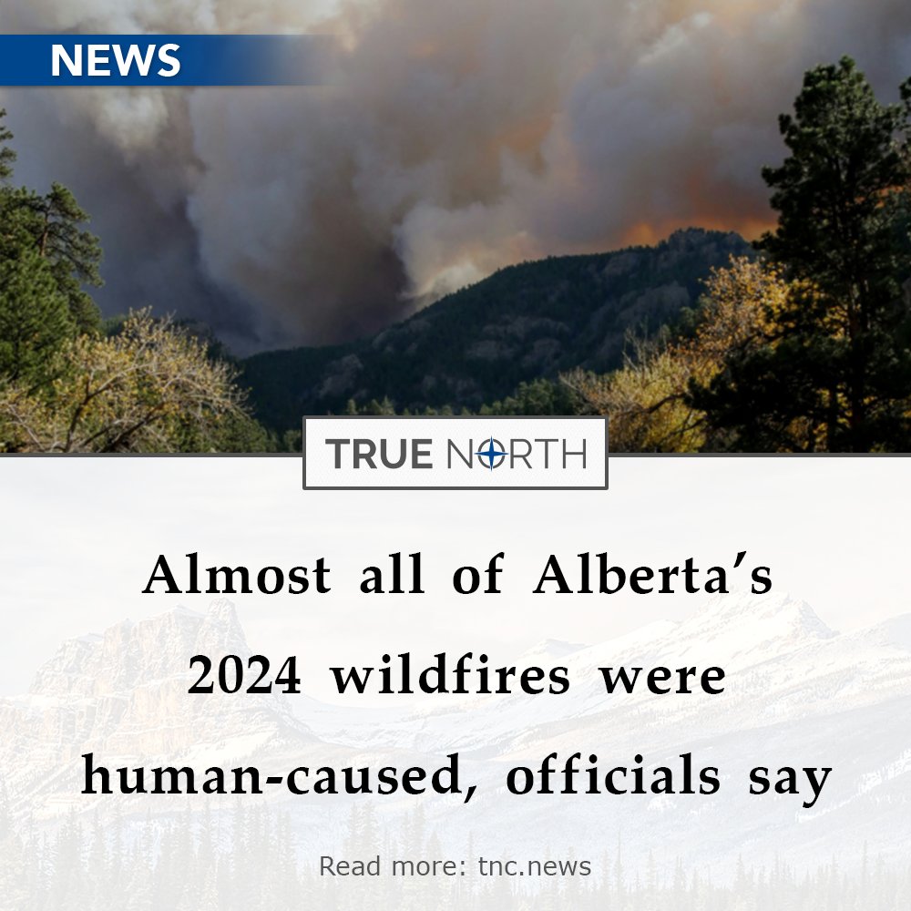 The Alberta government announced that nearly all of the province’s wildfires in 2024 were human-caused, stressing the need for individual action to prevent future fires. Read more: tnc.news/2024/04/25/alm…