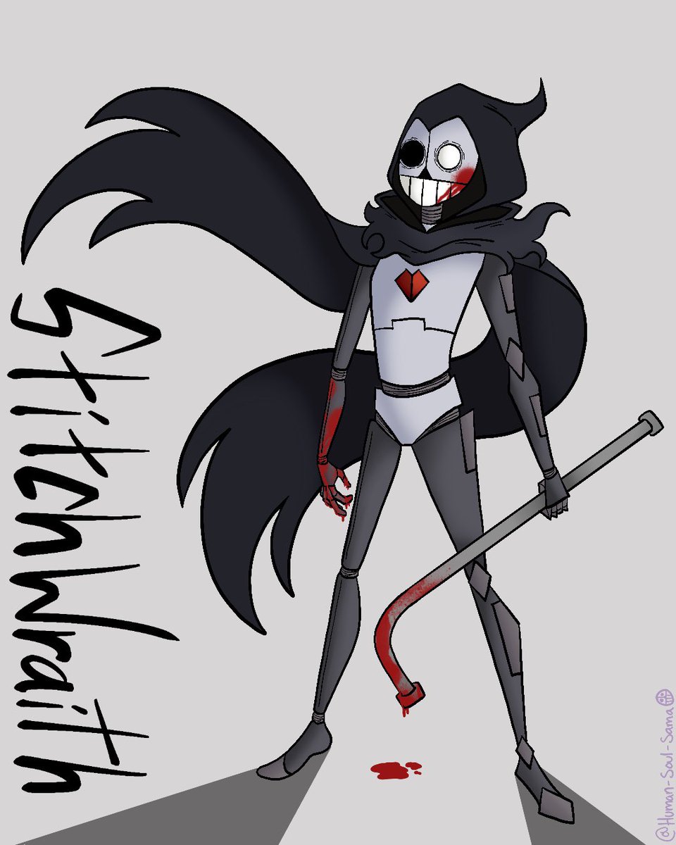 HumanSoulSama's tweet photo. -StitchWraith somethingโฆsomethingโฆsomething-
-Note: tone down the blood-
-IDK much about this lil guy except it has two souls and can destroy agony I thinkโฆI donโt read the books ๐-
#fnaf #fivenightsatfreddys #fnafbooks #fnafnovels #fnafstitchwraith #stitchwraith https://t.co/fMDsdVmTGw