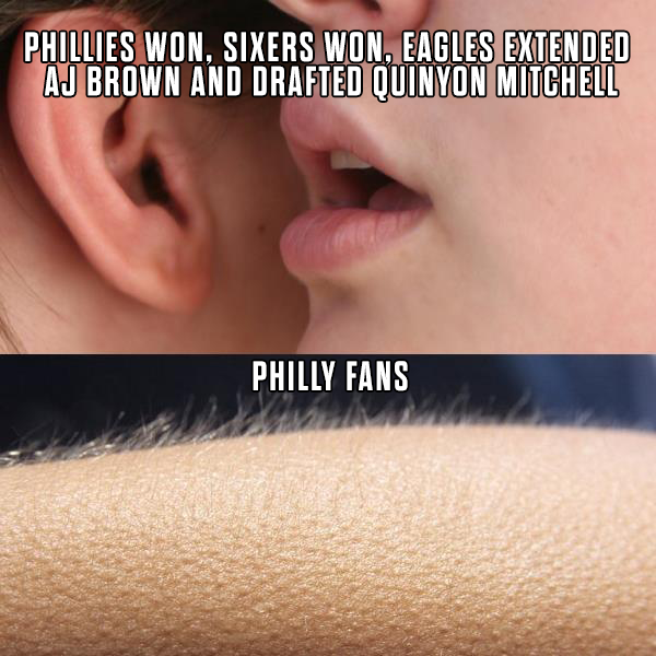 Sweet dreams, Philly 🥱