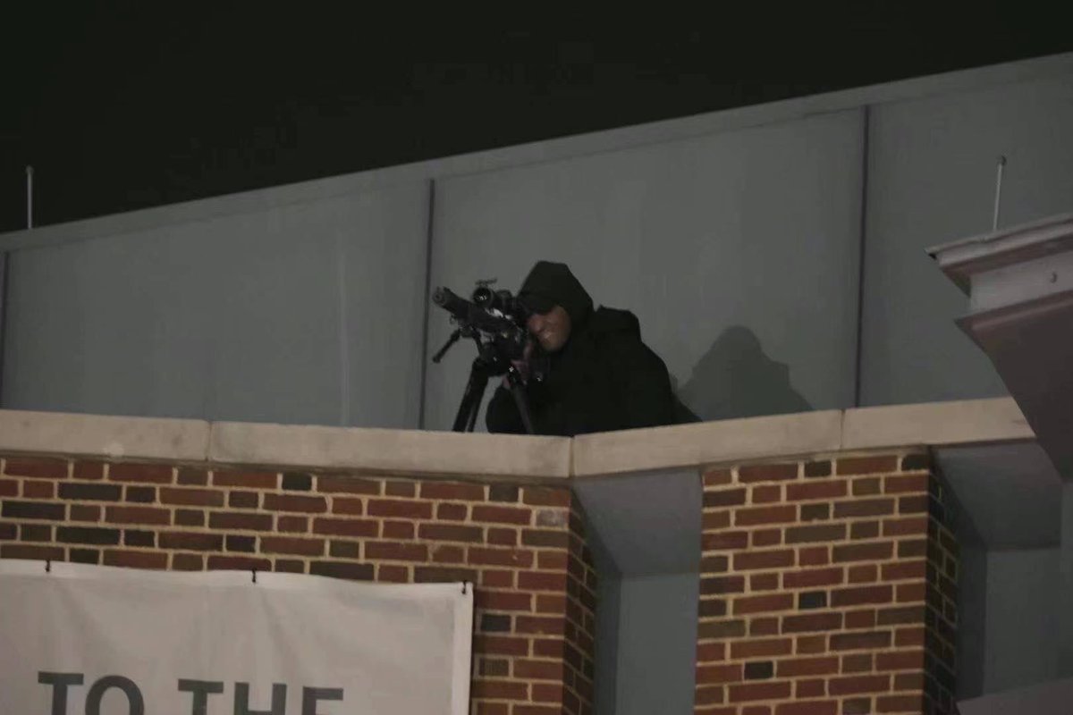 So Ben Johnson straight up lied. Unsure if this is tonight or yesterday, but there were definitely snipers.