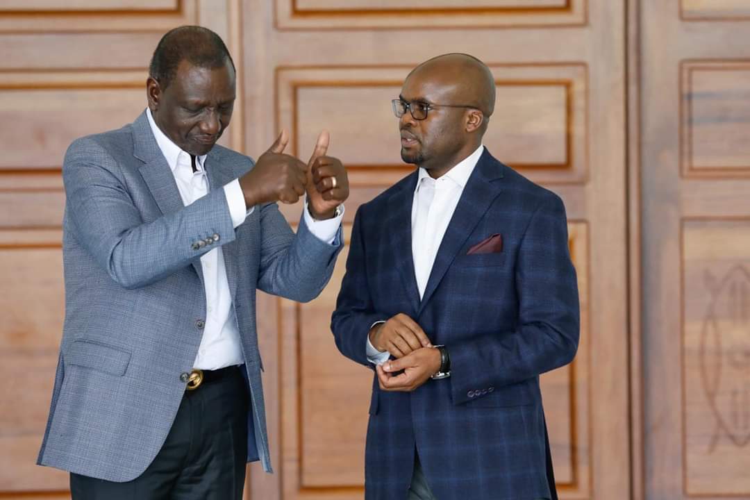 CONFIDENCE. The beauty of having a very humble, visionary, and intellectually driven PS Interior. President William Ruto knew Dr. Raymond Omollo will make a huge difference along with his boss, Prof. Kithure Kindiki. Kenya is more secure than before.