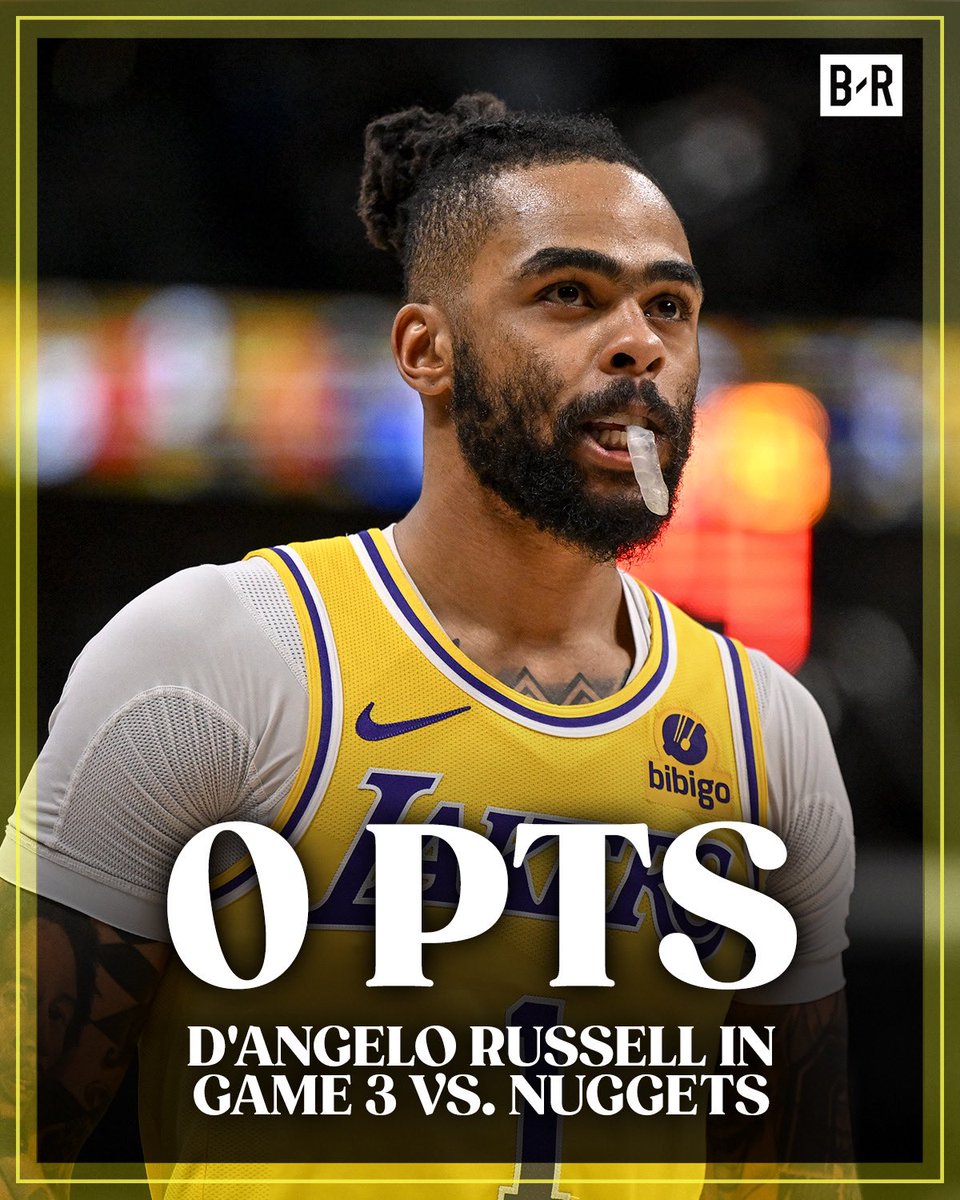 DLo shot 0/7 from the field in Game 3's loss 😬