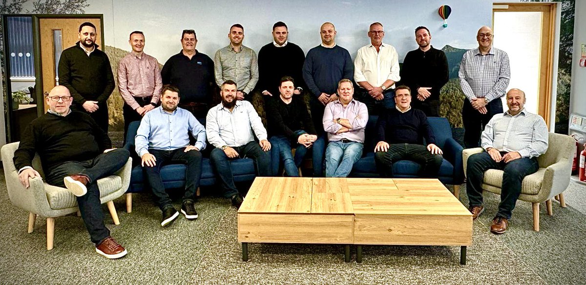 Team Meiko UK , our complete external sales team ! 
What a great two days of focused dicussions here at our head office on key support to our industry . Onwards and upwards team Meiko  , exciting times are on their way !  🎉
<a href="/MEIKOUK/">Meiko UK Limited</a>