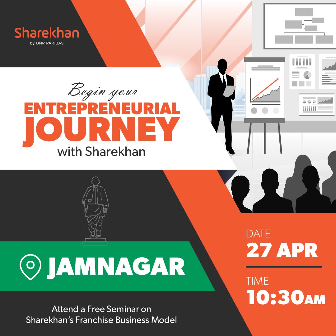 Don't miss the chance to register and uncover the incredible benefits of becoming a Sharekhan Franchisee.
Register Now: forms.office.com/r/c5JijTfnzc

#Sharekhan #FranchiseOpportunity #BusinessPartner #Jamnagar