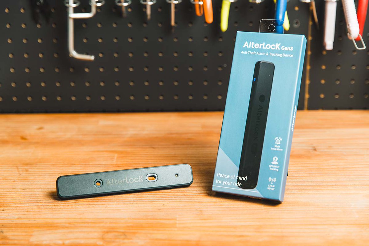 AlterLock @愛車の盗難防止デバイス tweet media