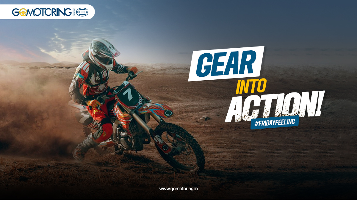 Shift into action mode with your beast. 💪🏻 Let's feel the roar of the engine and sync it with our heartbeats. It's the ride time!🏍️🦁 #FridayFeeling #Action #Biking #Drive #Ride #Motorsports #GoMotoring