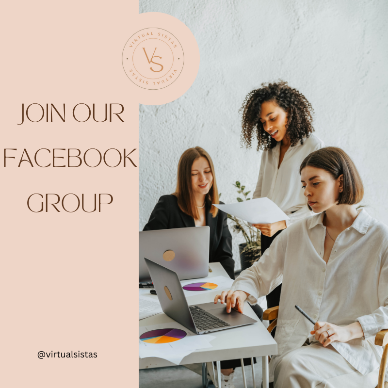 Join our Facebook group!
.
Just starting your career as a Virtual Assistant? Need clients fast? Join our “Facebook group” and start making more money TODAY!
.
Comment  below  if you want to join  the group
.
.
.
#Virtualsistas #VirtualAssistant #RemoteSupport #DigitalAssistant