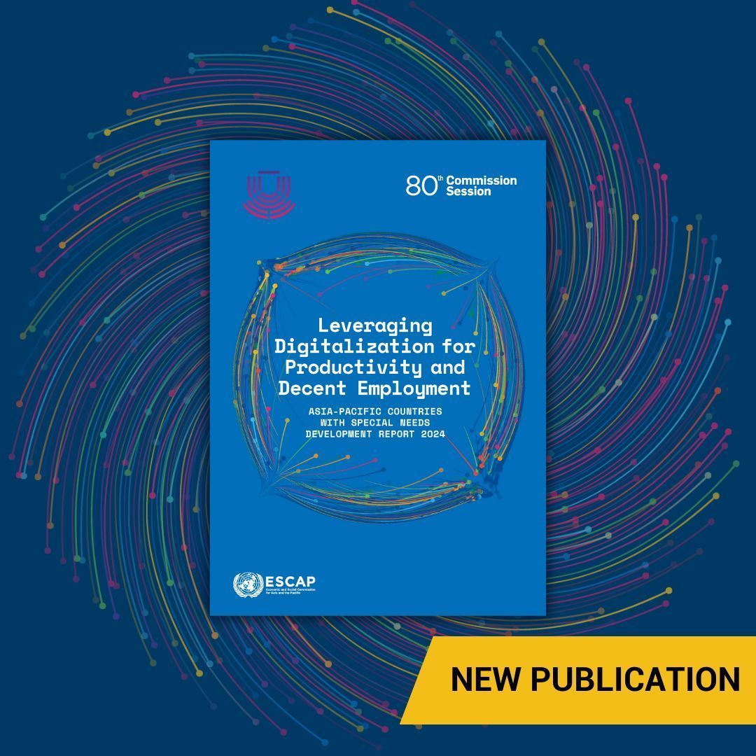 📚New publication! Countries with Special Needs Development Report 2024 Let's delve into: 💡The impact of digital technologies 💡Opportunities through regional policy alignment 💡Strategies for bridging the #DigitalDivide 🔍More: buff.ly/3Q9MRVb #CS80