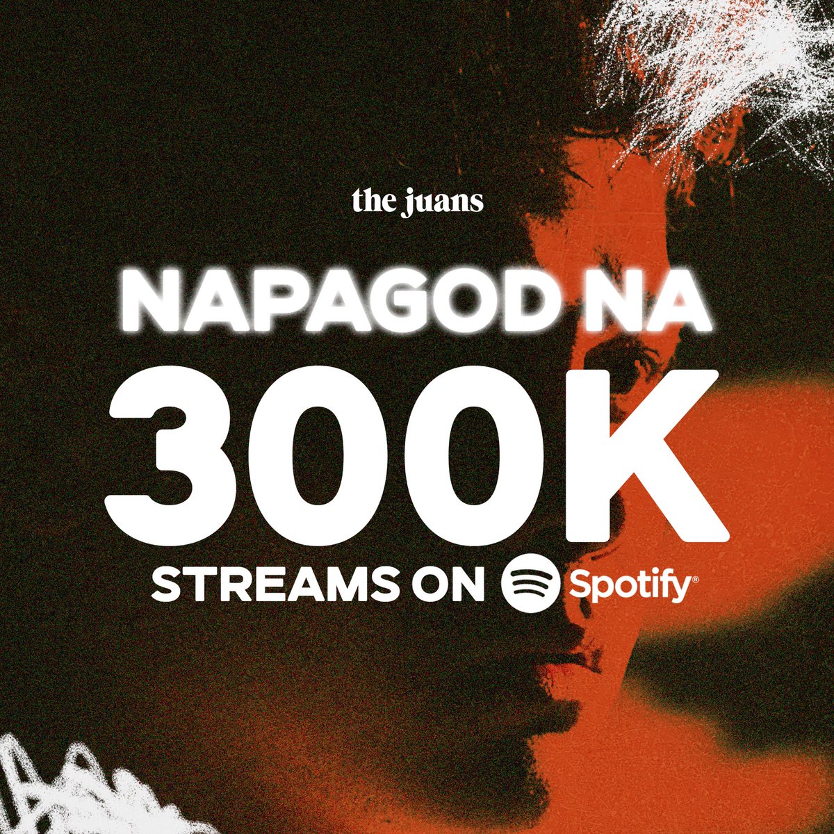 #NapagodNa now at 300K Streams on Spotify and still part of the Viral Songs Philippines at #79! Maraming Salamat for all your streams! 💿 sptfy.com/NapagodNa