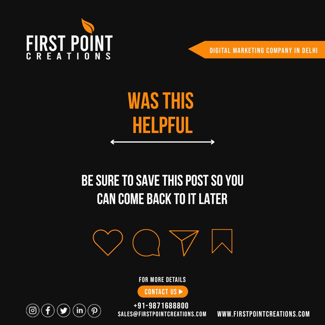 4 new rules for PPC ad creative. . 👉 One-to-one marketing 👉 Feed the machine . FOLLOW US @firstpointcreations Contact Details: ☎ +91 9871688800 🌐 firstpointcreations.com 📧 Email: sales@firstpointcreations.com ✅ WhatsApp Chat: wa.me/919871688800 . #ppc #payperclick #fpc