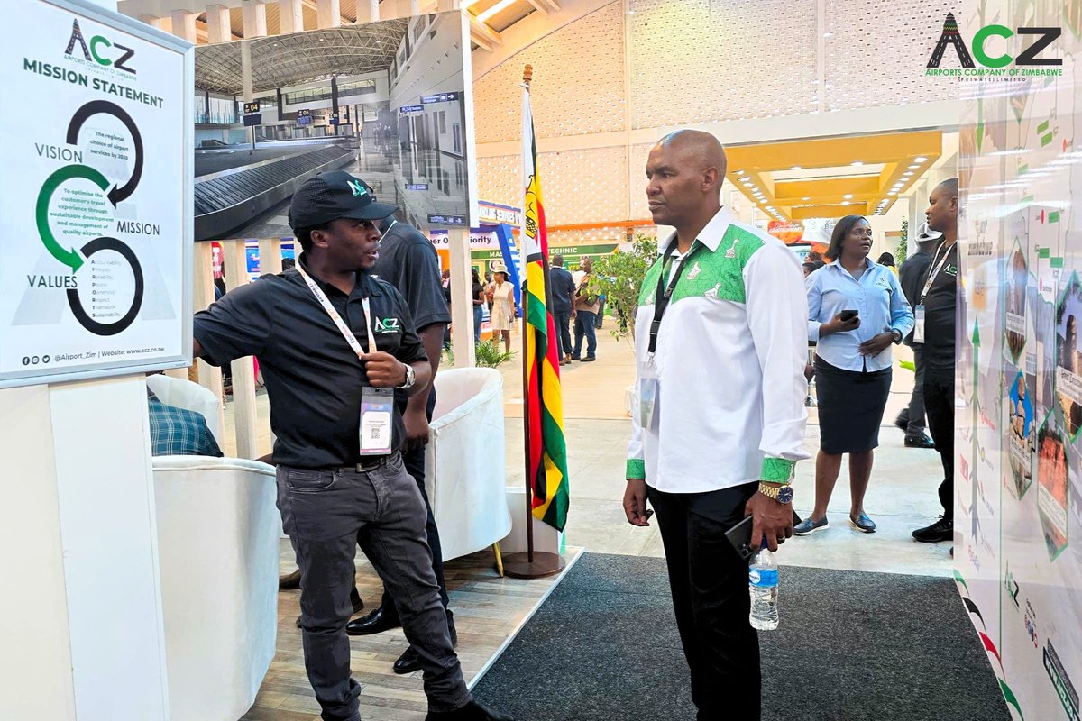 JUST IN:

It's innovative, it's exhilarating, it's informative, it's ACZ!

The Minister of Transport & Infrastructural Development,  Hon. F.T. Mhona joined in the fun as we continue to explore possibilities at ZITF2024.

#ZITF2024
#AirportExcellence
#ExploringPossibilities